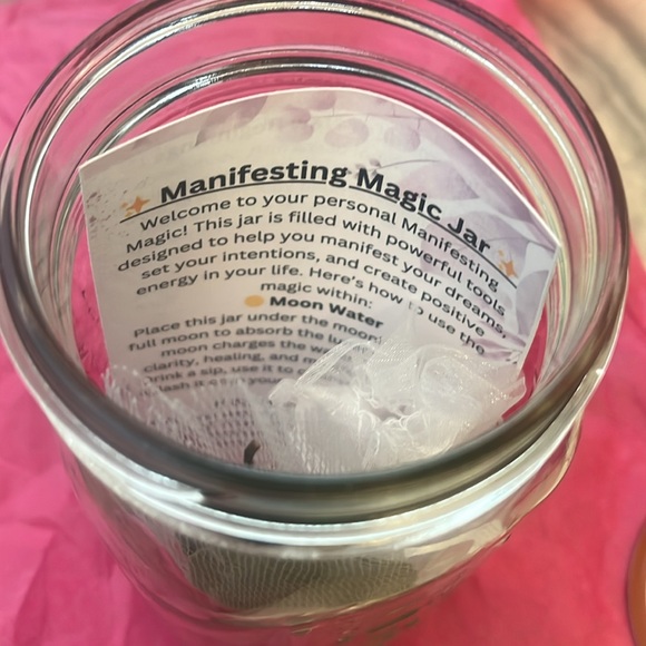 Manifesting Magic Jar: A Bundle of Intention, Abundance, and Love - Picture 2 of 2